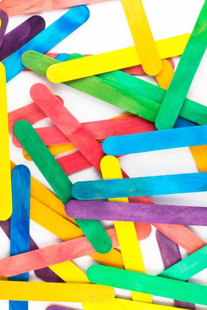 popsicle stick coloring activity for 4 year olds